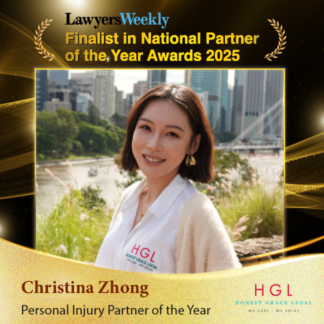 Christina Zhong - Finalist in National Partner of the Year Awards 2025