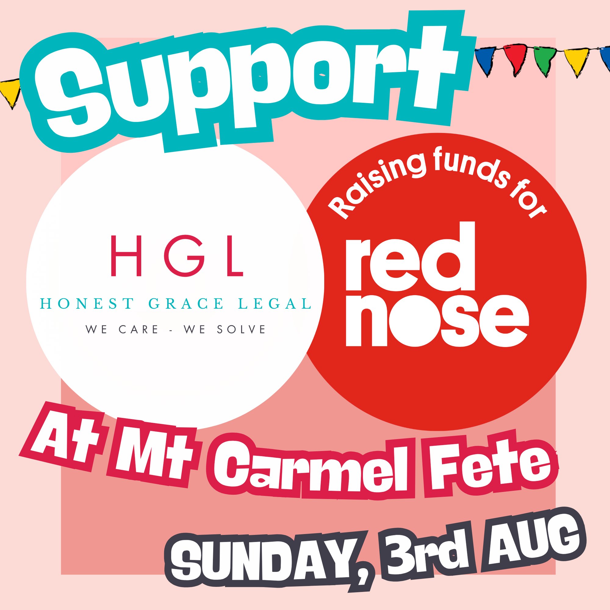 Mt Carmel Fete + Red Nose Day_1