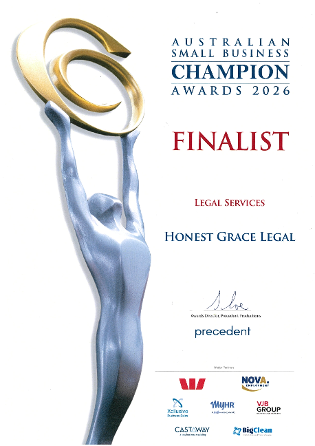 Named a Finalist in the Australian Small Business Champion Awards 2026 Named a Finalist in the Australian Small Business Champion Awards 2026